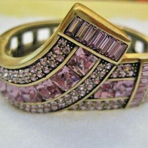 HEIDI DAUS "Keep Sparkling" Breast Cancer Awareness Bangle